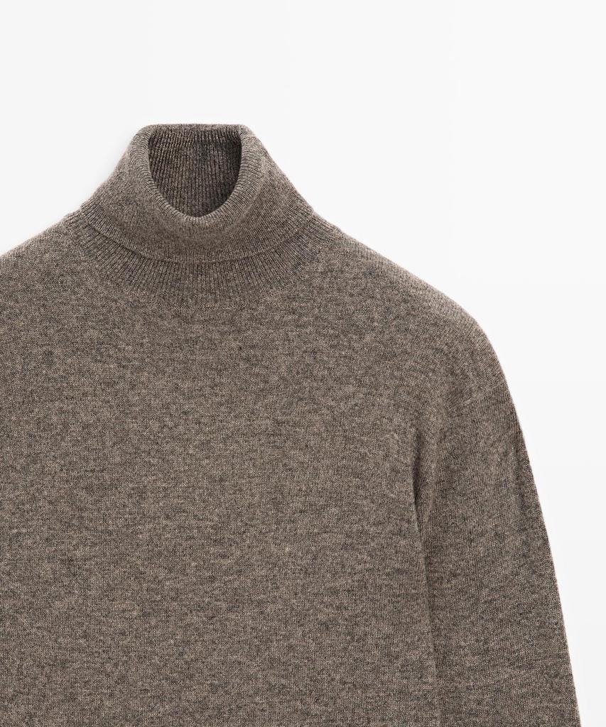 Masimodutti Wool Blend Turtleneck Sweater