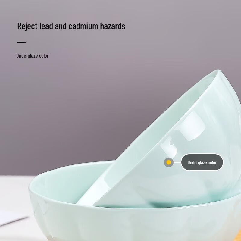 Jingdezhen Nordic Underglaze Ceramic Pumpkin Noodle Bowl