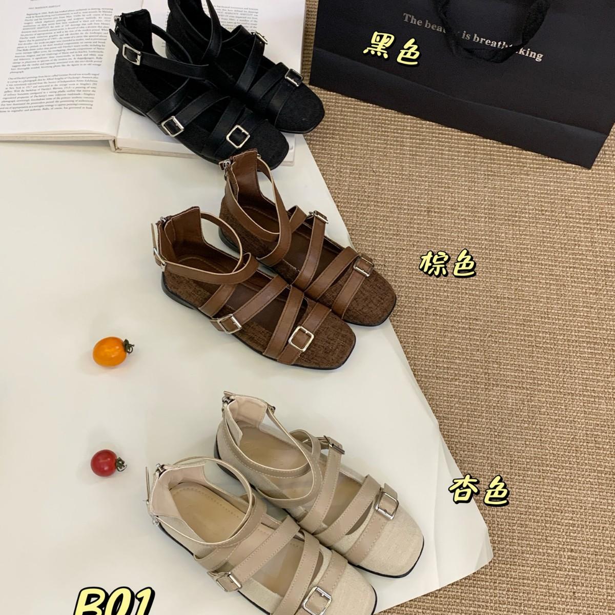 

2025 новые туфли-лодочки с квадратной пряжкой на ремне, с неглубоким вырезом, на мягкой подошве, в стиле колледжа, универсальные, модные, женские 39