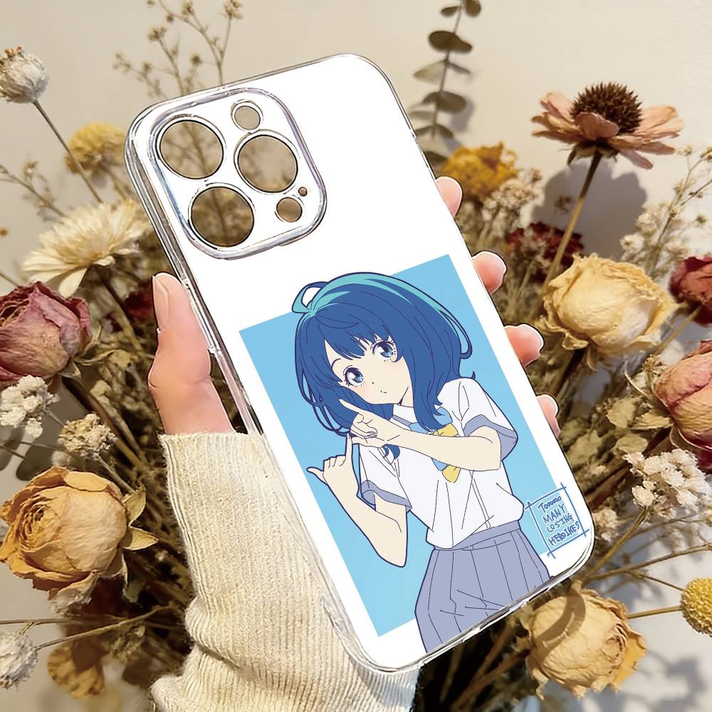 

Too Many Losing Heroines_ Anna Yanami Phone Case For iPhone 17 16 15 14 13 12 11 Mini Pro Max Plus Transparent Cover iPhone15