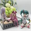 New Hatsune Miku Anime Figure Pink Dress Pvc Model Action Toys Cherry Pink Cherry Blossom Decoration Collect Gifts.*