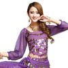 Women Belly Dance Costume Belly Dance Outfits Belly Dance Coins Tops Belly Dancing Crop Top for Halloween Party Stage