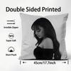 A-Ayliva German Singer Pillow Case Pattern Printed Pillowcase For Living Room Sofa Cushion Cover & Bedroom Decor