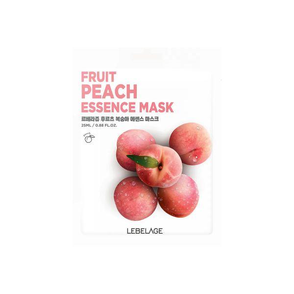 

LEBELAGE Fruit Peach Essence Mask 1 Sheet