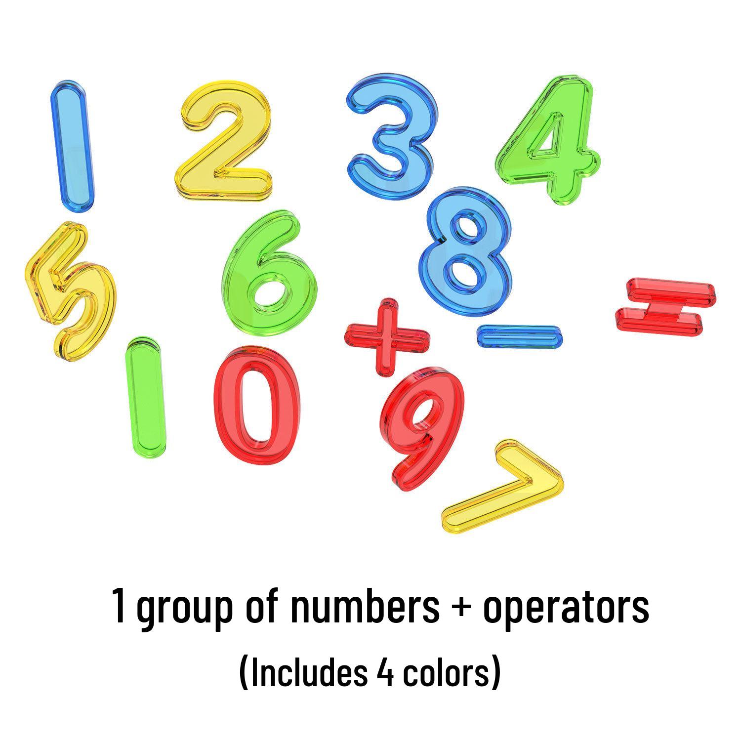 Rainbow Counting Vehicles - Early Education Toys for Kindergarten Math Montessori