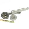 High Quality 304 Stainless Steel  Split Door Lock Handle Fire Door Handle Brushed Surface Multiple Appearances