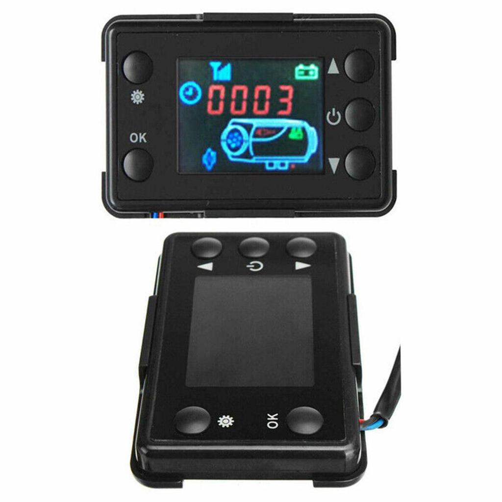 Universal 12V/24V LCD Monitor Schalter+Fernbedienung Zubehör Für Auto LKW Diesel Luftheizung Standheizungsregler