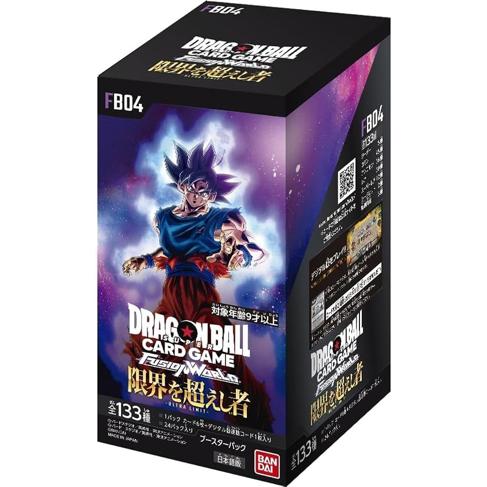 Bandai (БАНДАЙ) Dragon Ball Super Card Game Fusion World Бустерный набор: Те, кто превышает лимит...