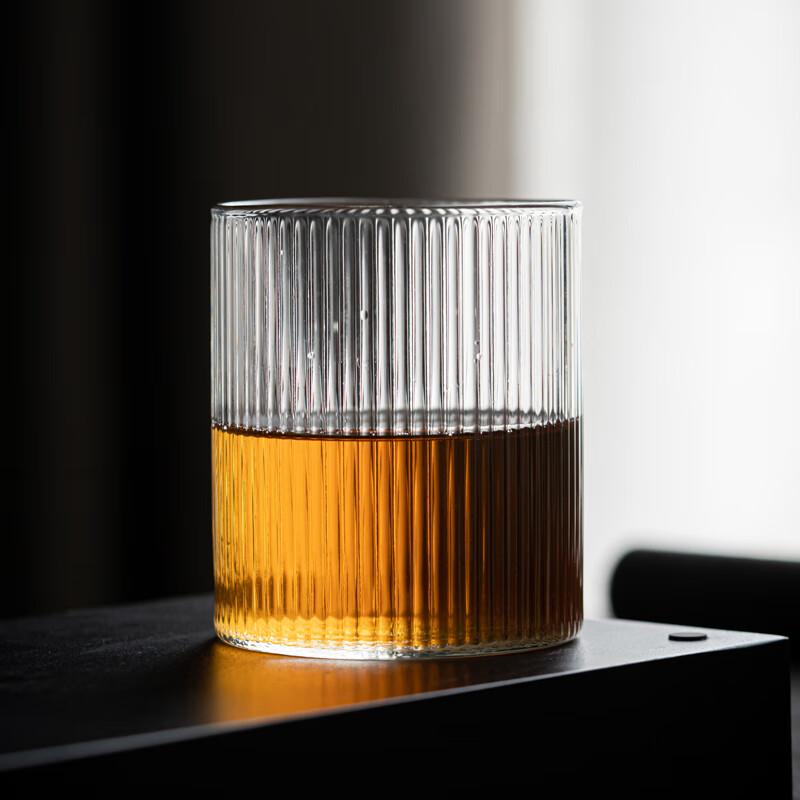 

Chaxun Japanese Striped Glass Drinking Cup