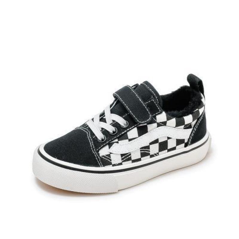 2025 spring and autumn new children's canvas shoes boys low-top casual board shoes girls cloth shoes baby casual shoes tide