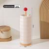 Multifunctional Kitchen Roll and Storage Rack for Paper Towels, Disposable Rags, and Plastic Wrap