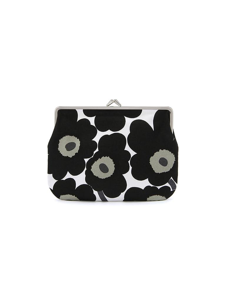 Marimekko Unikko Puolikas Kukkaro Clasp Pouch, Women's, 5215263331539, White X Red