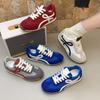 Cowhide Version~ Retro German Training Shoes Versatile Inner Height Increase Casual Shoes Sports Shoes Women's Flat White Shoes Forrest Gump Shoes Tid