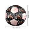 Ronaldo's Football Player Stadium Soccer Ball Size 5 Football Machine Sewn Indoor/Outdoor Training and Matches Unique Gift for Soccer Lovers