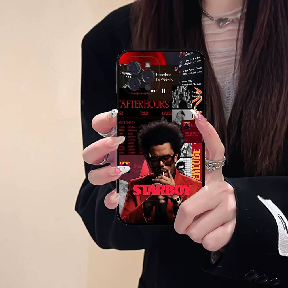 The Weeknd XO Minimalist Phone Case For iPhone 16 15 14 11 12 13 Mini Pro XS Max Cover 6 7 8 Plus X Funda Shell