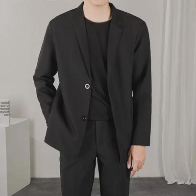 Lässige Business-Anzugjacke für Herren im koreanischen Herbststil – trendiges, von Hongkong inspiriertes All-Match-Design