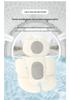 Newborn Baby Stroller Cushion Pad - Protective Cotton Seat Liner & Lumbar Support