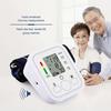 Přenosný sfygmomanometr LCD obrazovka Digitální monitor krevního tlaku na zápěstí Srdeční tep Měřič tepu Měření Domácí použití