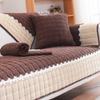 Winter Cushion Universal Sofa Cushion Non-Slip Fabric Modern Minimalist Nordic Plush All-Inclusive Sofa Cover Cover