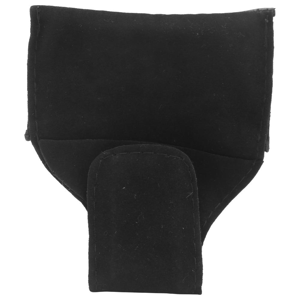 2PCS With Clip Billiard Cue Chalk Holder PU Leather Billiard Chalk Pouch  Billiards Game