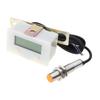 Magnetic Induction Counter Digital Electronic Punch Counter Metal Sensor 5-Digits LCD Digital Display 0-99999 Proximity