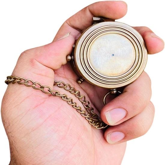 Engraved Brass Compass,Gift for Him, Birthday, Baptism, Graduation, Confirmation, Love,  Graduation, Inspirational Gifts for Him/Her