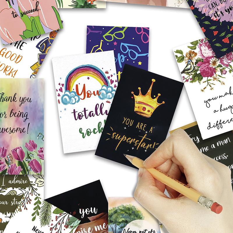 72 τμχ Κάρτες θετικής επιβεβαίωσης Κάρτες έμπνευσης και ενθάρρυνσης για γυναίκες άνδρες Κάρτες καθημερινών επιβεβαιώσεων