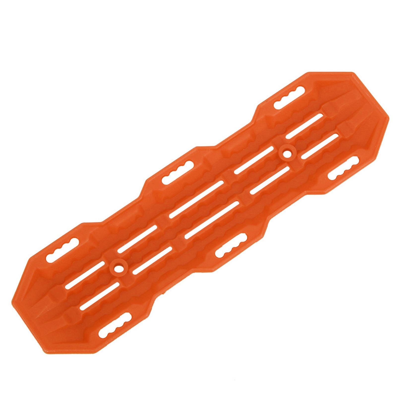 

2Pcs Anti skid Auto Help Board For 1 10 RC Crawler Car RC Model Climbing Vehicle Decoration(Orange ) помаранчевий