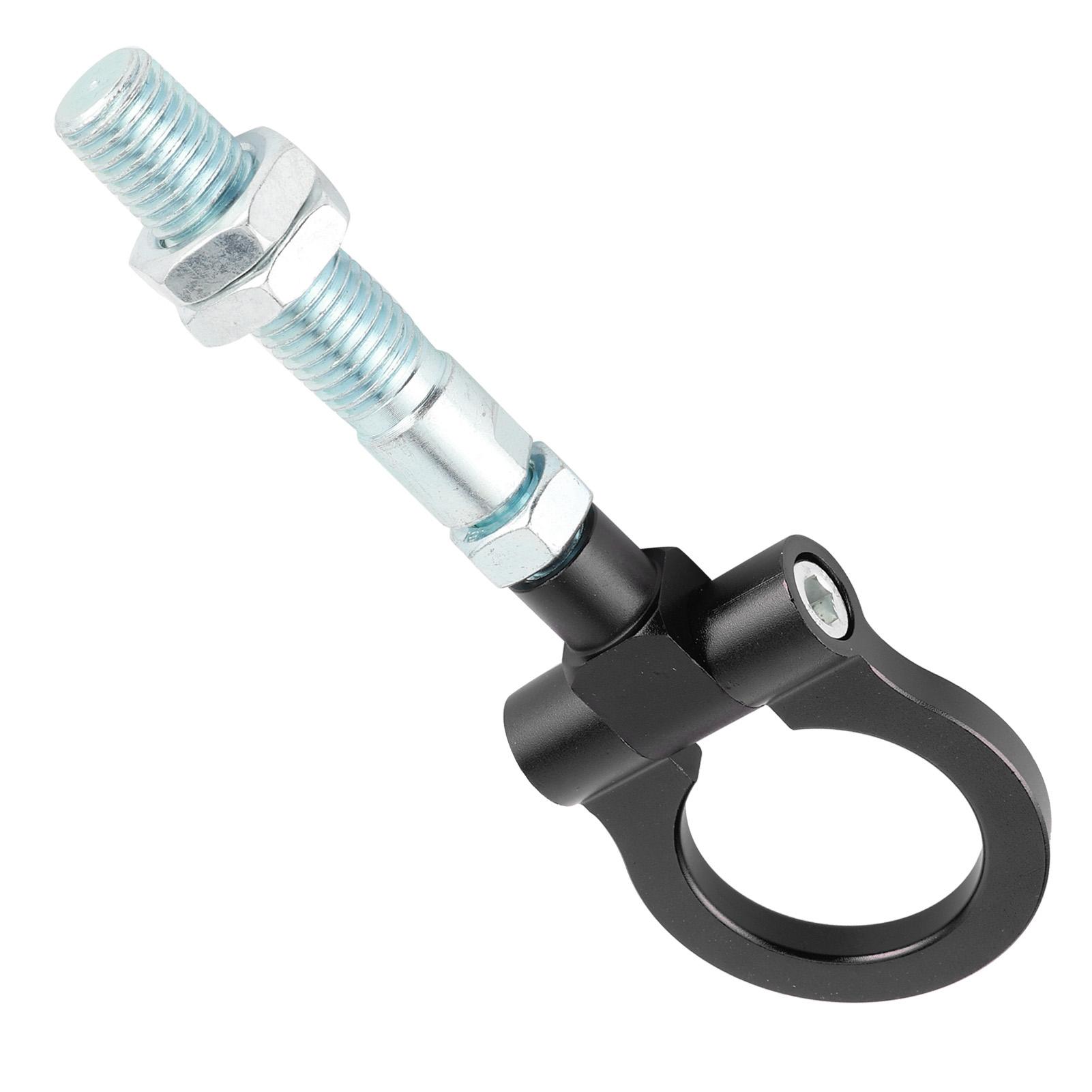 

Сверхпрочный буксировочный крюк, красное складное кольцо, гоночный автомобиль, подходит для переоборудования Hyundai Veloster 20122017Черный чёрный