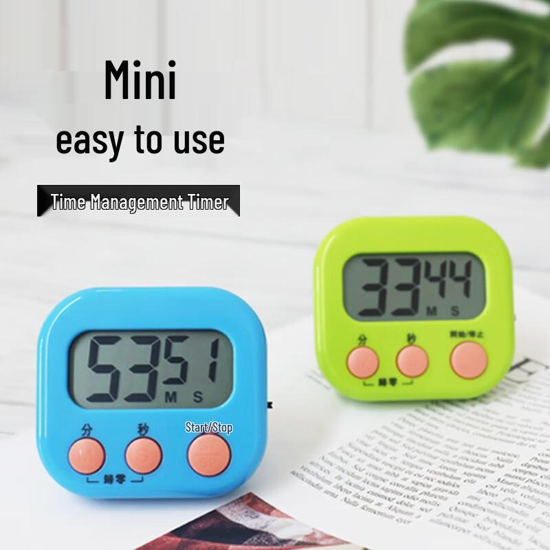Fumaiide Electronic Kitchen & Student Timer - Large Display 8-Pack