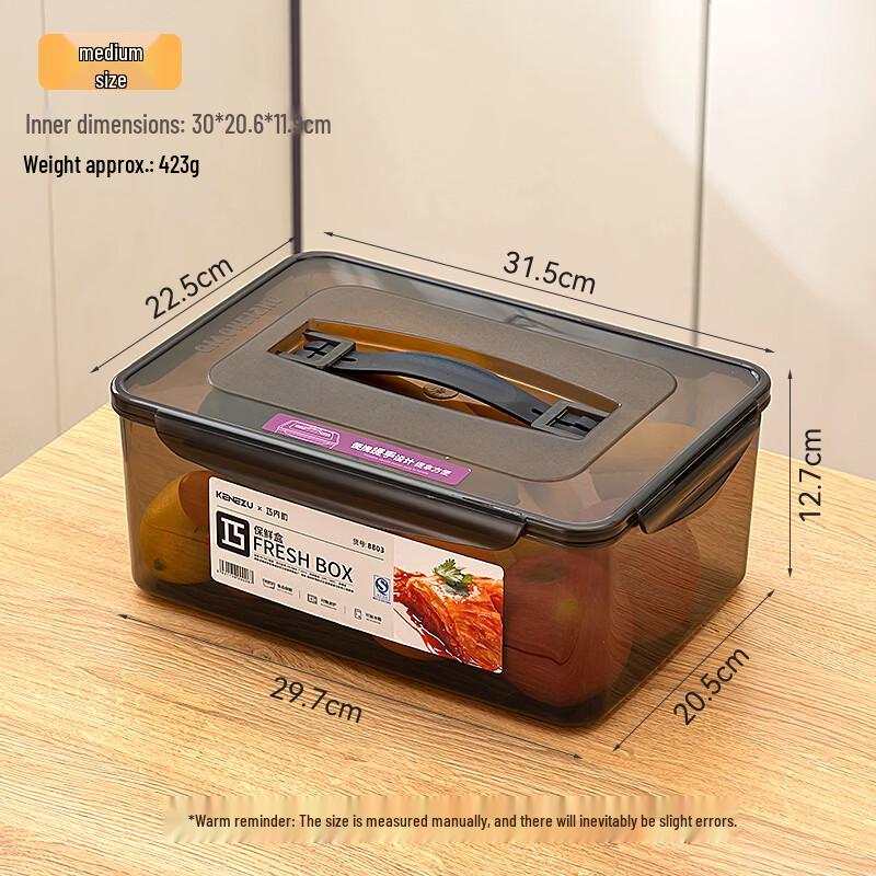 Jiemengzhe Commercial Food Storage Container with Handle