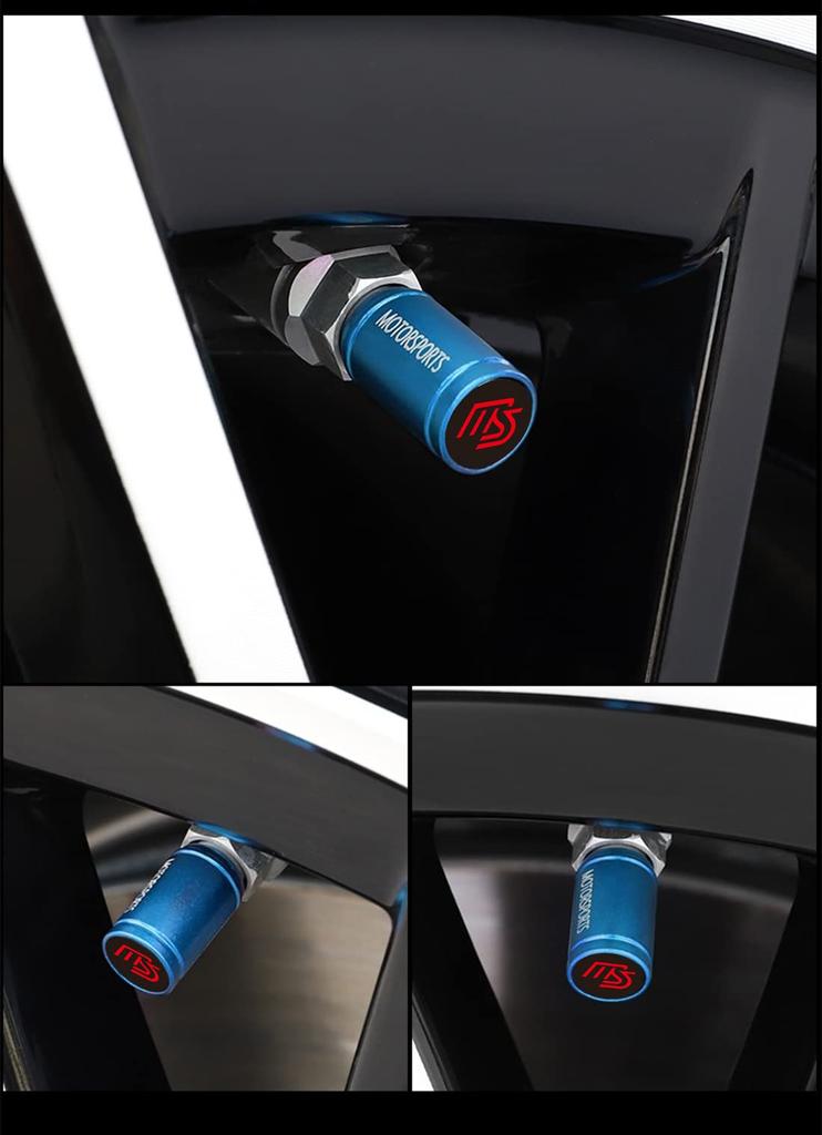 SPIRIT BEAST Air Valve Cap Applicable to Mazda (ms, blue)