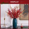 1/3PCS Artificial Red Berry Branches  for Home Tabletop Festivals Wedding Party DIY Craft Decor Christmas New Year Decoration