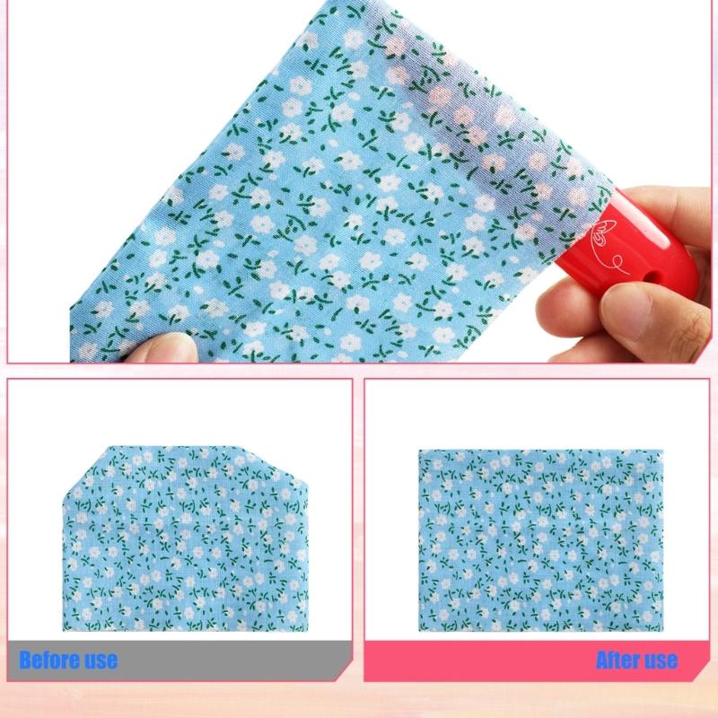 10Pcs Sewing Chalk Set with Sharpener and Fabric Creaser Plastic Bone Folder for Fabric Marking Tailoring Dressmaking