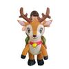 Lalapala Christmas Santa Kigurumi Funny Inflatable Sizes Cute Inflatable Santa Claus Costume with Perfect for Cultural School and Parties One Size