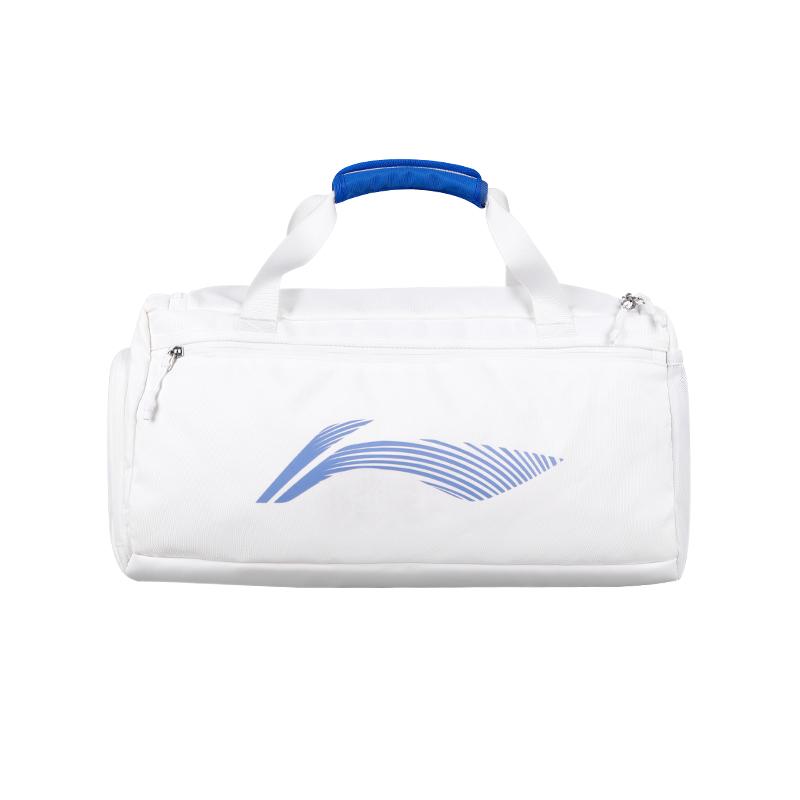 Li Ning Sports Lifestyle Series 24L Brand Logo Travel Bag Unisex Travel Bag Black Cream ABLV033