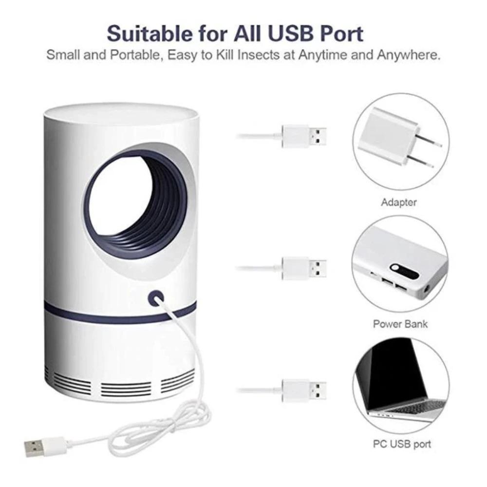 LED Mückenkiller Licht Stumm Elektronischer Mückenkiller Mücken Insekten Killer Lampe