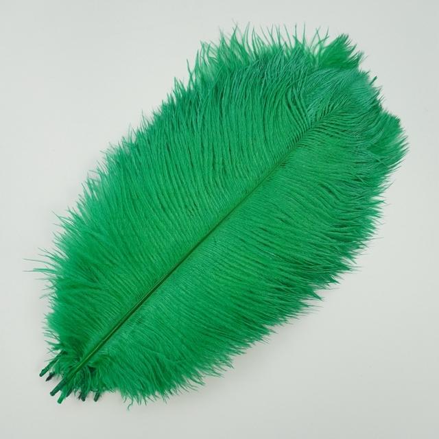 10Pcs/Lot New Colored Ostrich Feathers for Crafts White Black Feather Decor Table Centerpieces Jewelry Handicrafts Decoration