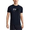 Fila Bedrucktes Logo American Vintage Fitness Rundhals Kurzarm T-Shirt Herren Oberteile Tiefschwarz A11M321104BBK