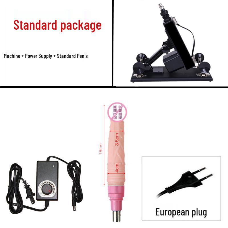Vibrador Telescópico Automático Femenino - Juguete Sexual Realista para Adultos
