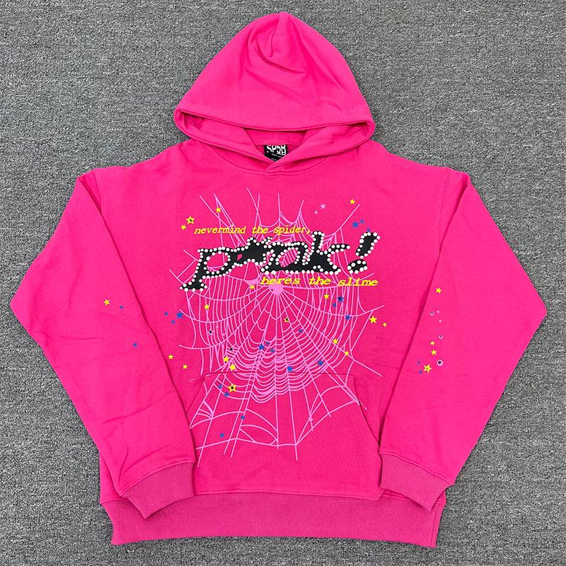 Young Thug Sp5der Pink Hoodie for Men & Women