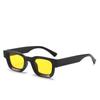 Unisex Retro Square Fashion Sunglasses - Cool European American Hip Hop Punk Style for Party, Beach, and Travel
