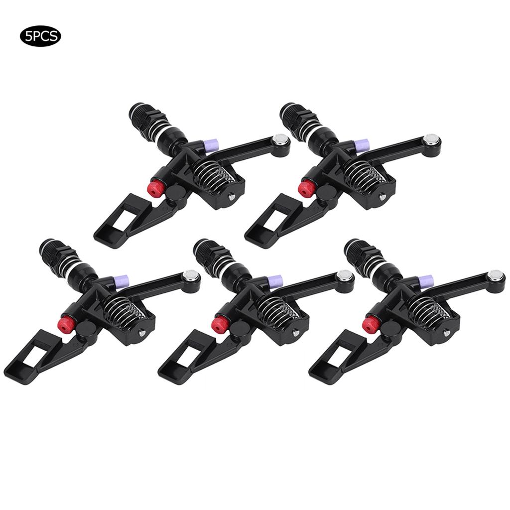 5 ks Tryska Rotační Kolébka Postřikovací Nástroj 3/4in DN20 Vnější Závit pro Zemědělské Zavlažování