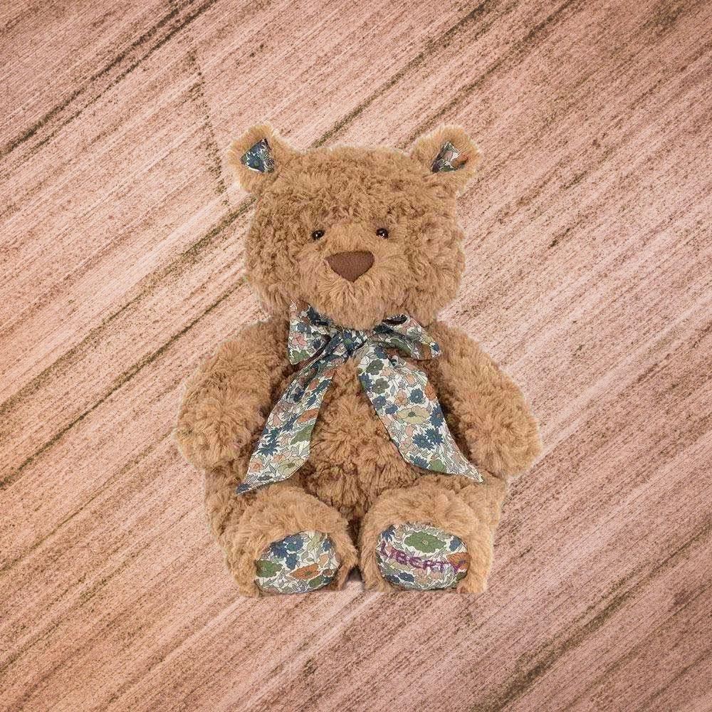 JELLYCAT x Liberty Barcelona Bear Floral Green Cute Cute Doll Plush Doll Medium Height