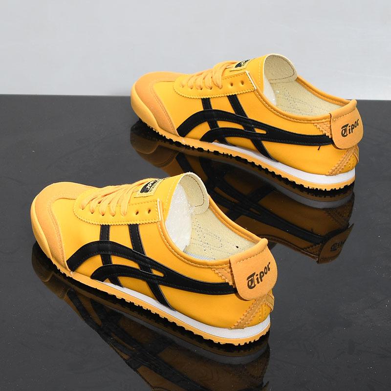 

Spring and summer new casual Forrest Gump shoes leather surface breathable sports running shoes board shoes tide 43 жовтий