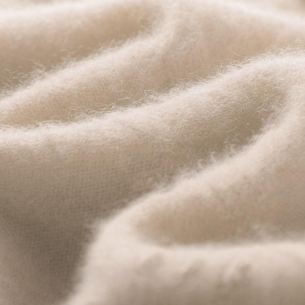 Women's Fashion Casual Solid Color V Neck Long Sleeve Pullover Sweater Top