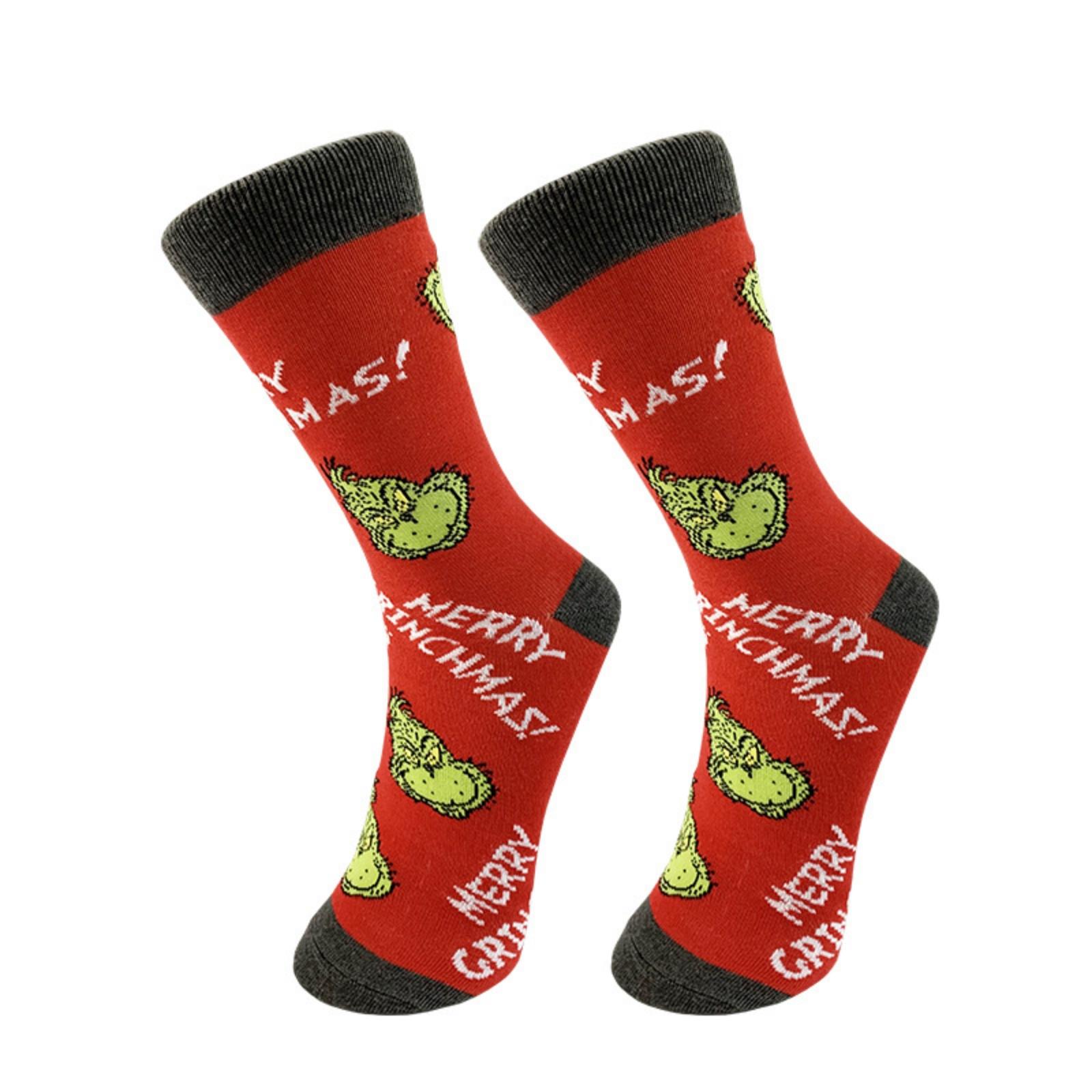

Christmas Creative Socks Cartoon Knitted Socks One Size