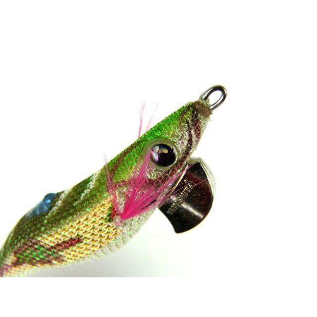Used YAMASHITA Egioh SEARCH (Search) No. 2.5 077 Olive Ash 12g Egioh Search Luminous Rattle Yamaria YAMARIA Eging Egi Bait Tree Squid Fishing