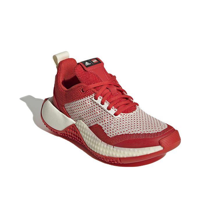 LEGO x adidas Sport Pro J Red Off White Kids Sneakers Shock-Blue GZ2415