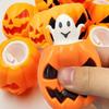 Halloween Pumpkin Ghost Squeeze Toy Stress Relief Pinch Fidget Toy for Kids Party Favors Treat Bags Fillers and Gifts